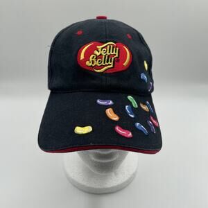Jelly Belly Strap Back Hat Adjustable Cap Embroidered Beans One Size